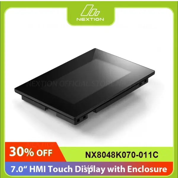 Nextion Enhanced NX8048K070-011C 7.0″ inch HMI Capacitive Touch Display with enclosure