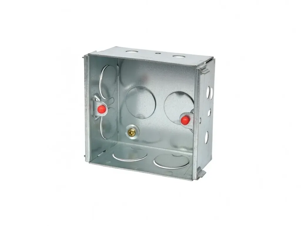 [SAC-WHT-MTJBX1] 1Gang 86-Type Metal Smart Switch Back Box Junction Box Smart Switch Terminal Meta